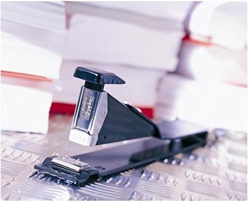 Rapid Langarm-Blockheftgerät HD12, Stahl, 50 Blatt, Einlegetiefe 40cm, schwarz 400 mm Insertion Dept