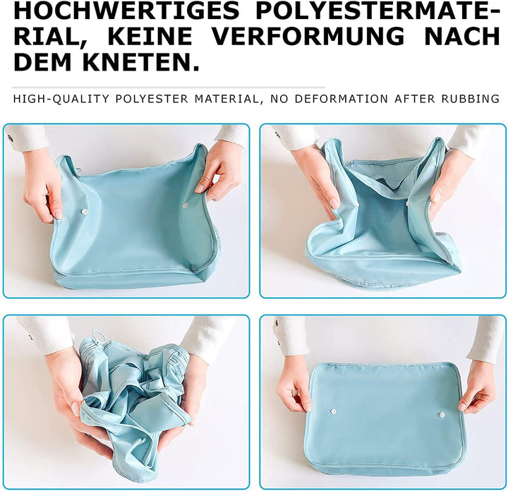 BillyBath Organizer set, Packing Cubes Kleidertaschen Schuhbeutel Reiseorganizer Packwürfel Kosmetik
