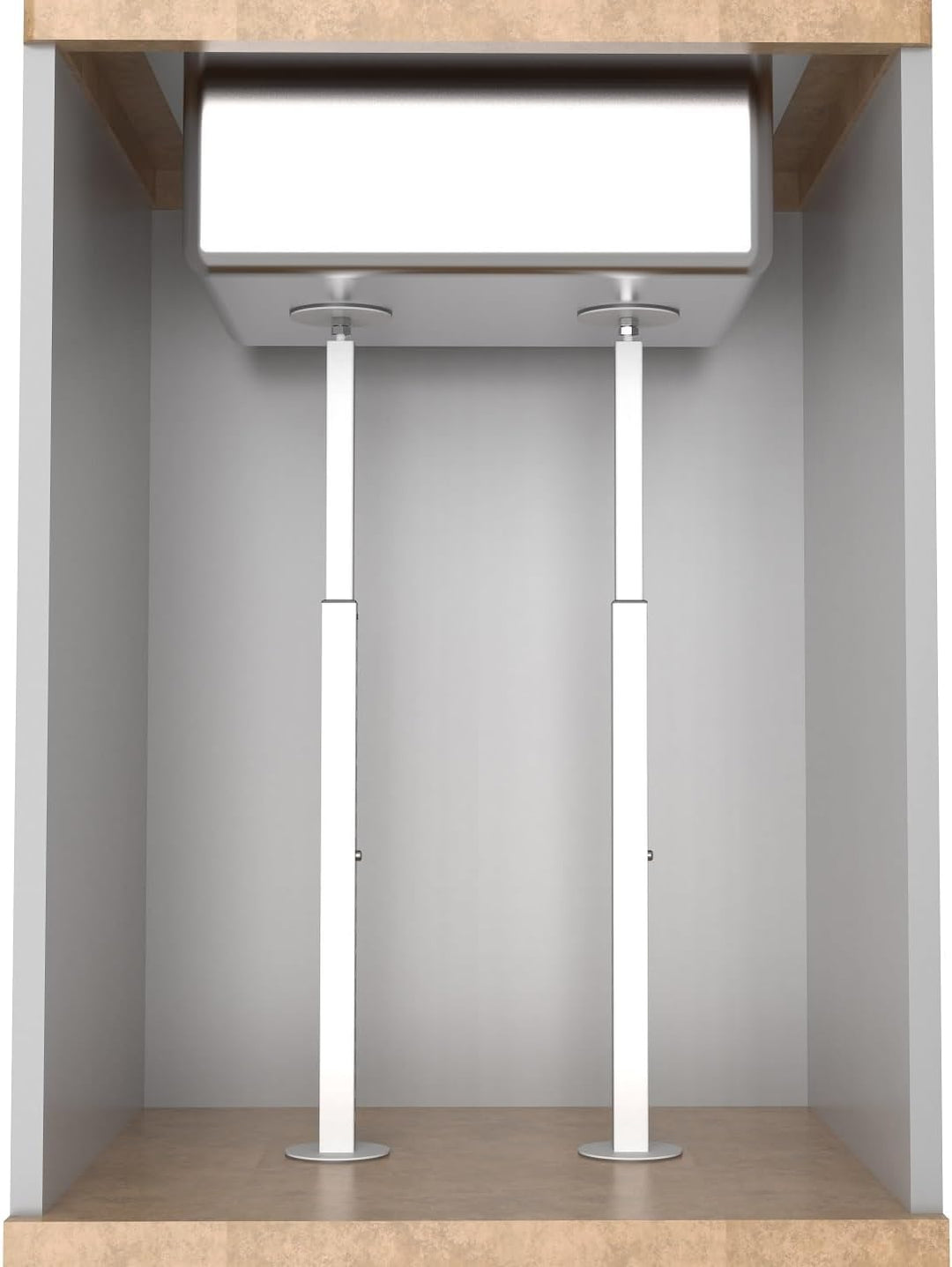 Unterbau-Küchenspüle-Halterungen, Unterbauspüle Reparatur-Set, Unterbauspüle Unterstützung, verstell