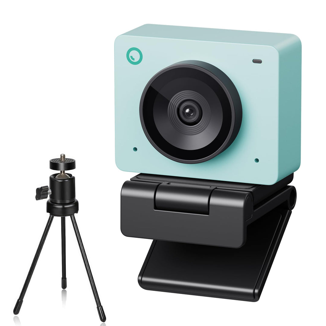 OBSBOT Meet SE 1080P 100FPS Webcam für PC, USB-Webcam mit AI-Tracking, Mikrofon, Stativ, gestaffelte
