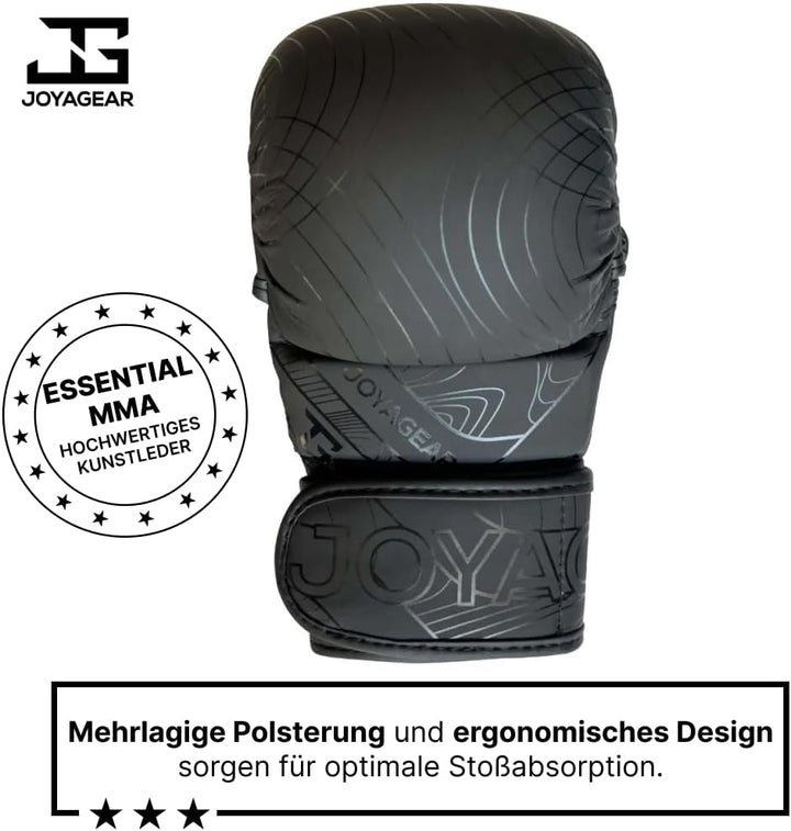 JOYAGEAR - MMA Handschuhe Essential - Hergestellt aus hochwertigem Kunstleder - Kampfsport Handschuh