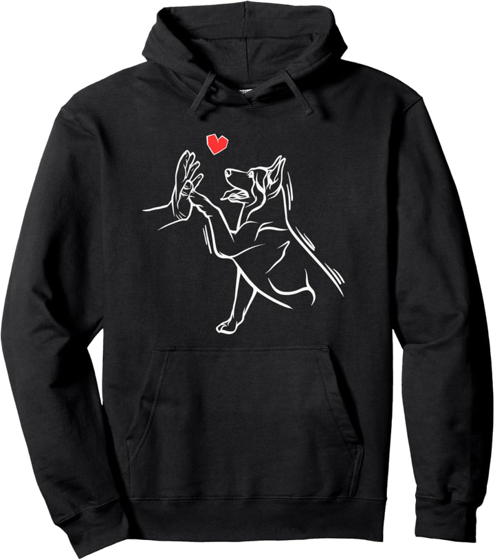 Deutscher Schäferhund Hundepapa & Hundemama Schäferhund Pullover Hoodie