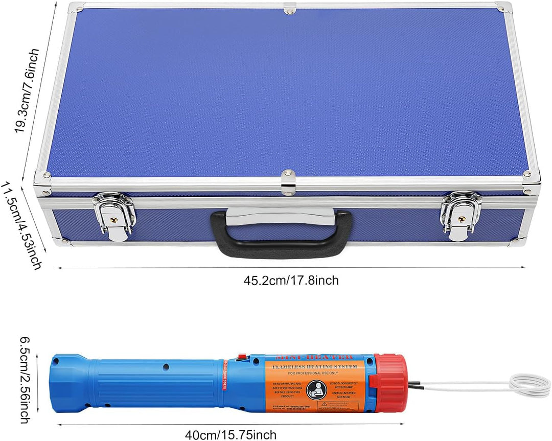 magnetischer induktionsheizer 1100W 220V induktionsheizgerät kfz mit 6 Heizspulen Induktionsheizgerä