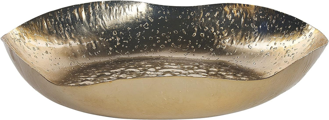 Dekoschale 3er Set Eisen gold rund Wohnaccessoires Modern Glamourös Ujung