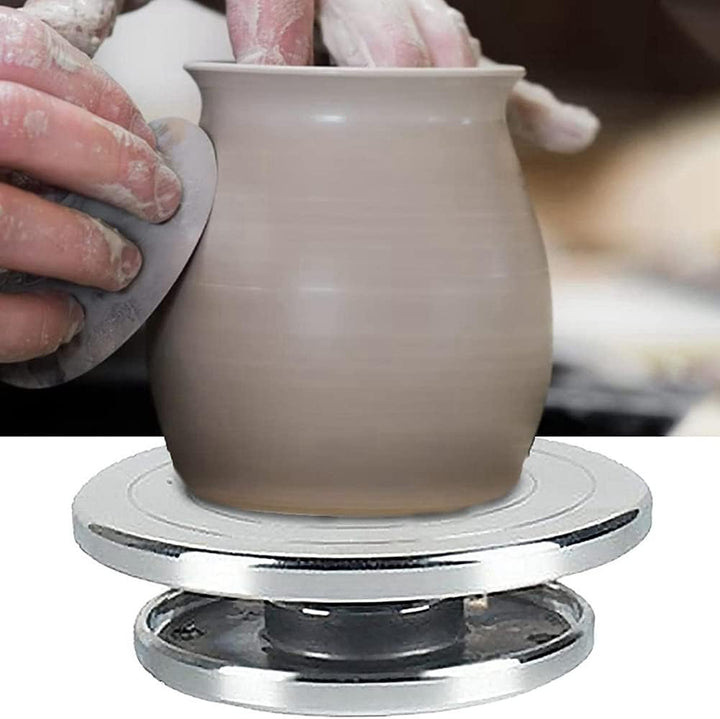 Tagtight Drehbare mit Metallplatte aus Stahl, Craft Clay Skulptur, Schwerlast Bildhauerei Rad Drehsc