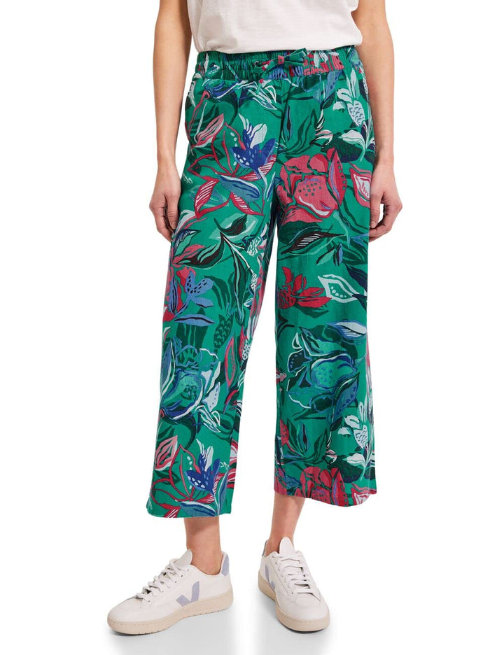 Cecil Damen Leinenhose S / 24L Trefoil Green, S / 24L Trefoil Green