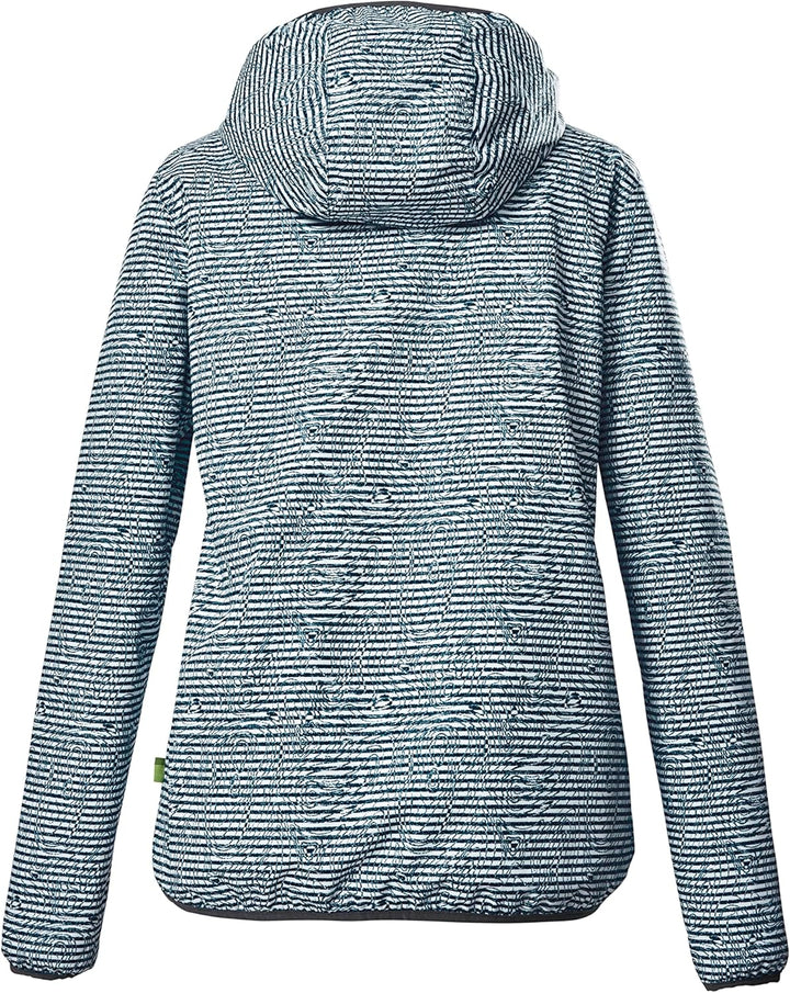 Killtec Damen Kos 63 Wmn Jckt Funktionsjacke/Outdoorjacke mit Kapuze, packbar 34 dunkelblau, 34 dunk