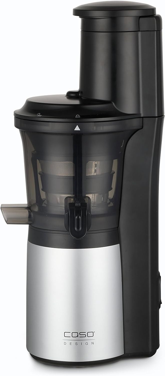 CASO SJW 300 Design Slow Juicer, sanftes und schonendes Entsaften dank niedriger Umdrehungszahl (60