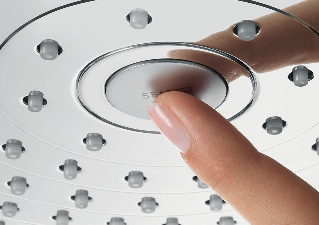 hansgrohe Raindance Select S 240 Duschkopf, Kopfbrause für Deckenmontage, 2 Strahlarten, Chrom