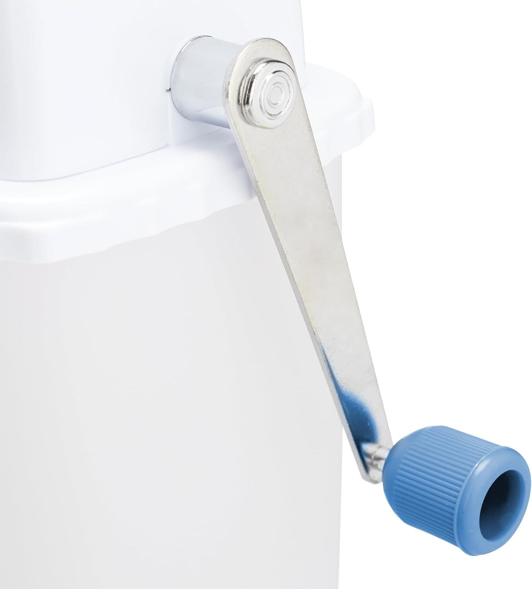 Relaxdays Eiscrusher, manuelle Eismühle, mit Handkurbel, Barzubehör, Crushed Ice für Cocktails, Long