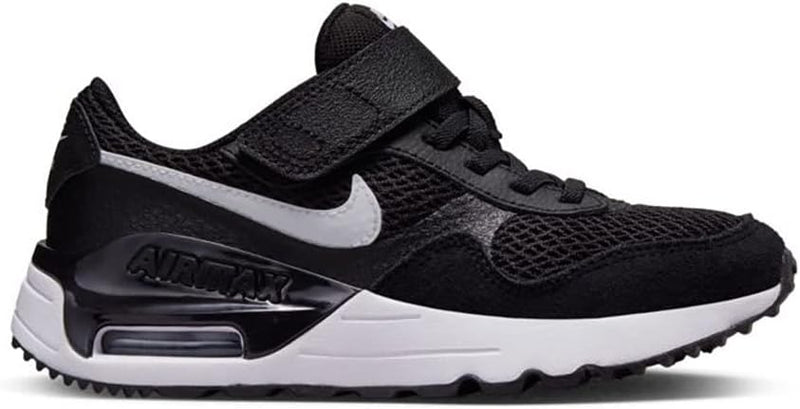 Nike Jungen Air Max Systm Sneaker 40 EU Black White Wolf Grey, 40 EU Black White Wolf Grey