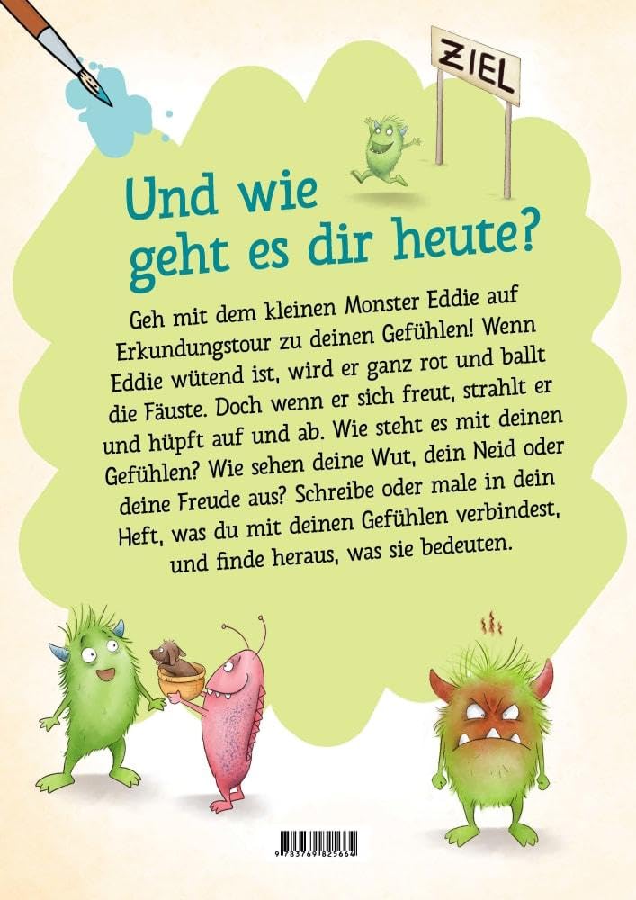 Mein Gefühle-Heft. Ausmalen, ausfüllen und Dampf ablassen mit Eddie: Für Kinder von 5 bis 10. Kreati