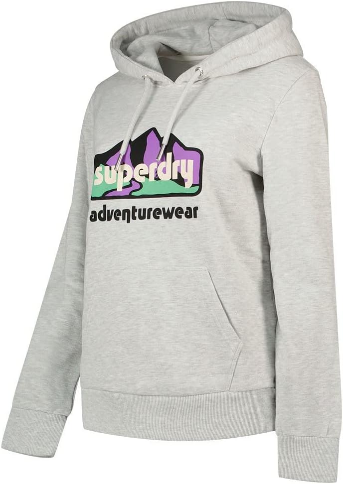Superdry vintage 90s terrain hood, grau(glaciergreymarl), Gr. M