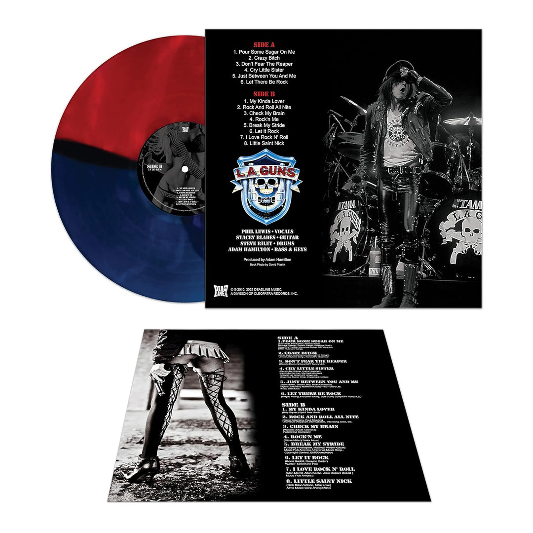 Covered in Guns (Red/Blue), Vinyl