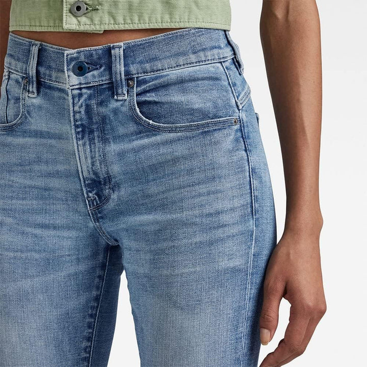 G-STAR RAW Damen Lhana Skinny Wmn Jeans 24W / 28L Blau (Sun Faded Niagara D19079-c051-d898), 24W / 2