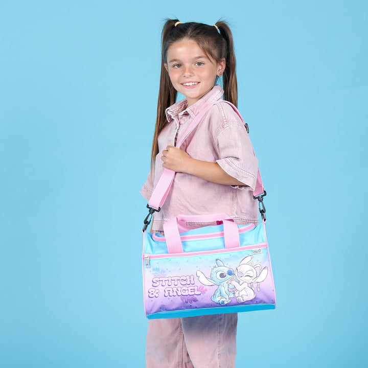 Scooli - Sporttasche für Kinder - 23 x 35 x 16 cm - geräumiges Hauptfach - Verstellbarer Schultergur