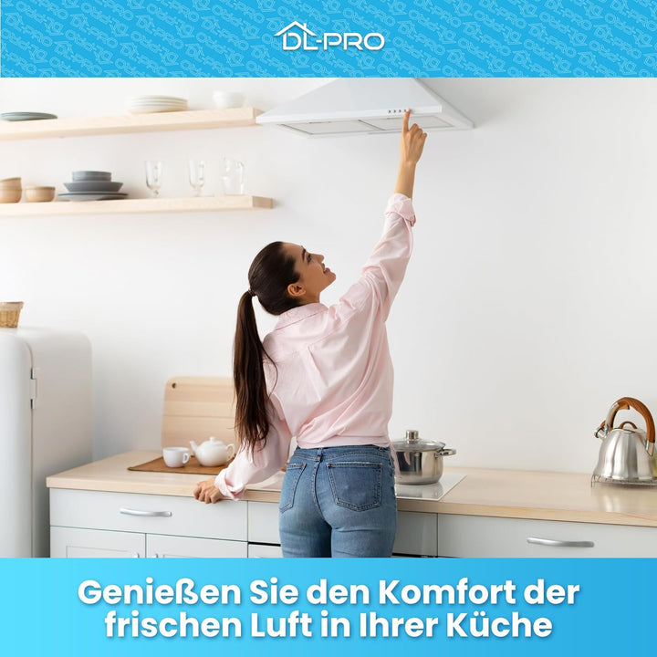 DL-pro 2x Kohlefilter Aktivkohlefilter für Balay 434229 00434229 Bosch DHZ4506 Siemens LZ45501 Neff