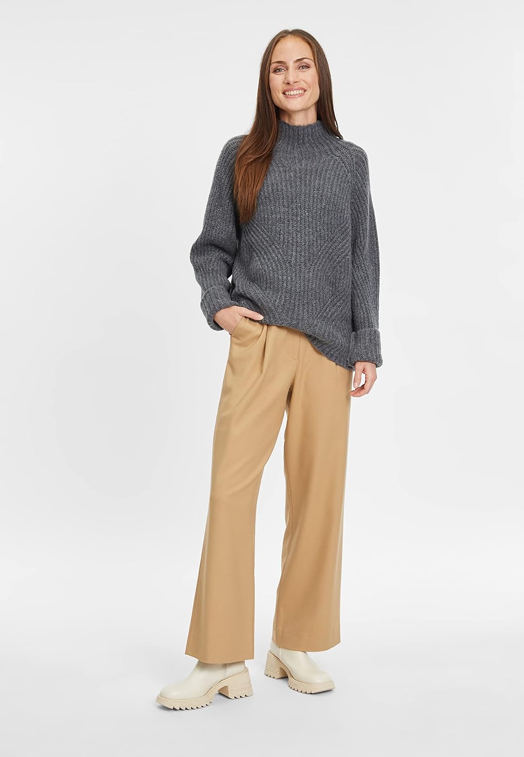 Tamaris Damen Barmen Pullover 36 Quiet Shade, 36 Quiet Shade