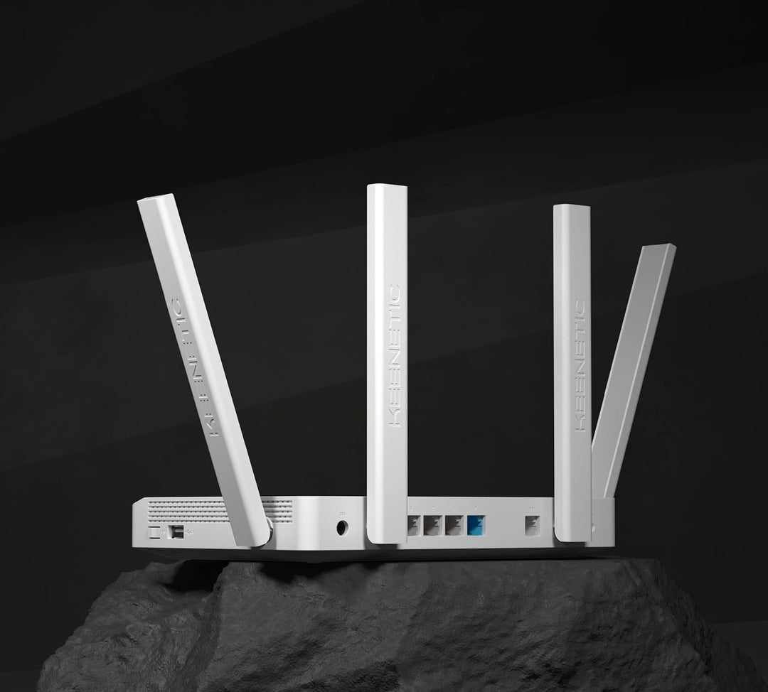 Keenetic Hopper DSL AX1800 Mesh-WLAN-6-Supervectoring-VDSL2/ADSL2+-Modem-Router mit einem 4-Port-Gig