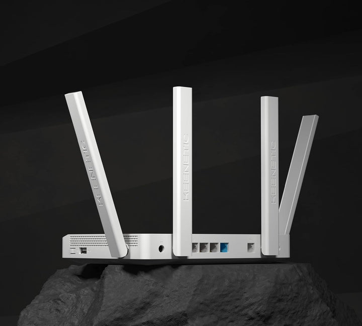 Keenetic Hopper DSL AX1800 Mesh-WLAN-6-Supervectoring-VDSL2/ADSL2+-Modem-Router mit einem 4-Port-Gig