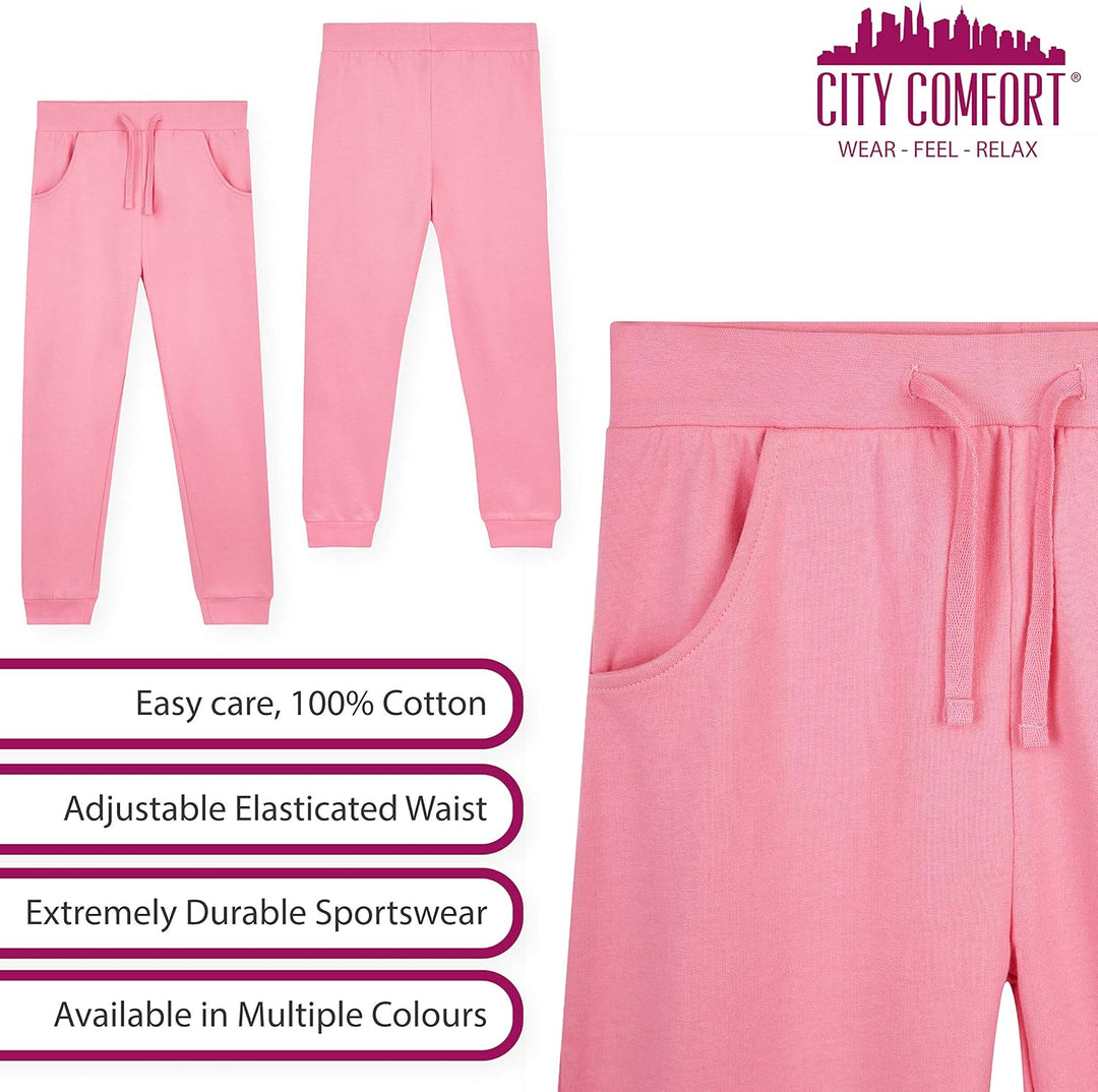 CityComfort Trainingsanzug Kinder, Jogginganzug für Jungen und Mädchen, Sportanzug Kinder, Hoodie un