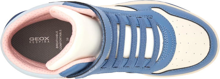 Geox Mädchen J Washiba Girl A Sneaker, Avio Lt Yellow