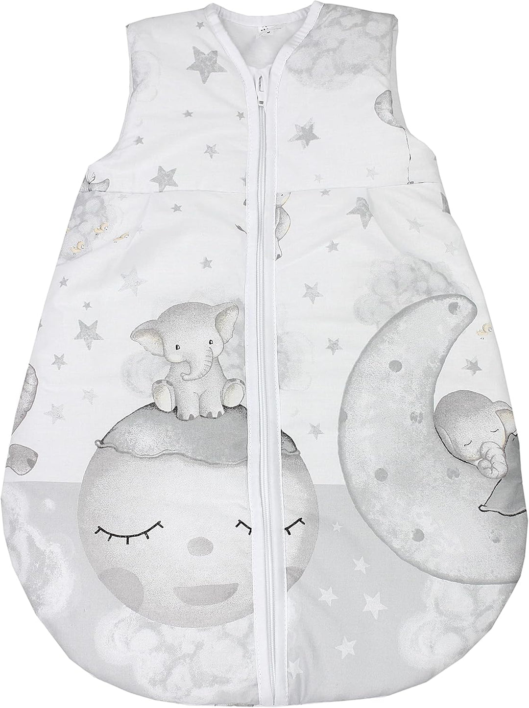 TupTam Ganzjahresschlafsack OEKO- TEX zertifizierte Materialien 2.5 TOG ärmellos Baby Schlafsack wat
