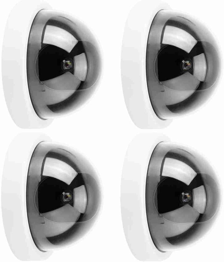 Realistische Halbkugel-Dummy-Kamera mit LED-Licht, Einfach zu Installierende Gefälschte Überwachungs