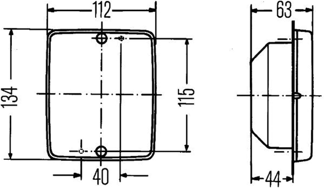 HELLA 2BA 003 236-541 Blinkleuchte - Halogen - gelb/rot - ECE - links/rechts Lichtscheibenfarbe: gel