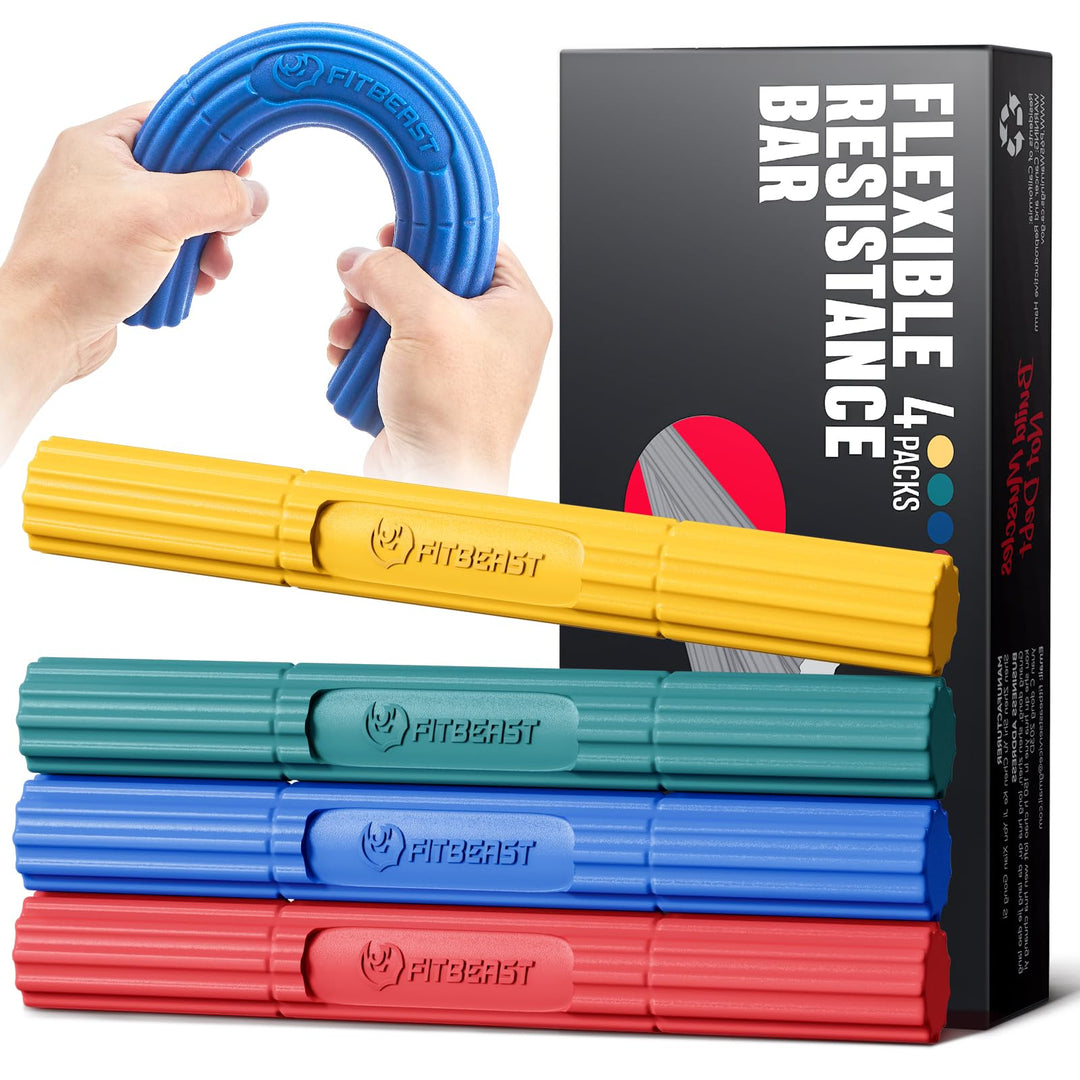 FitBeast Flex Therapy Bar, Tennisarm Therapie Bar - Ideal zur Linderung von Sehnenscheidenentzündung
