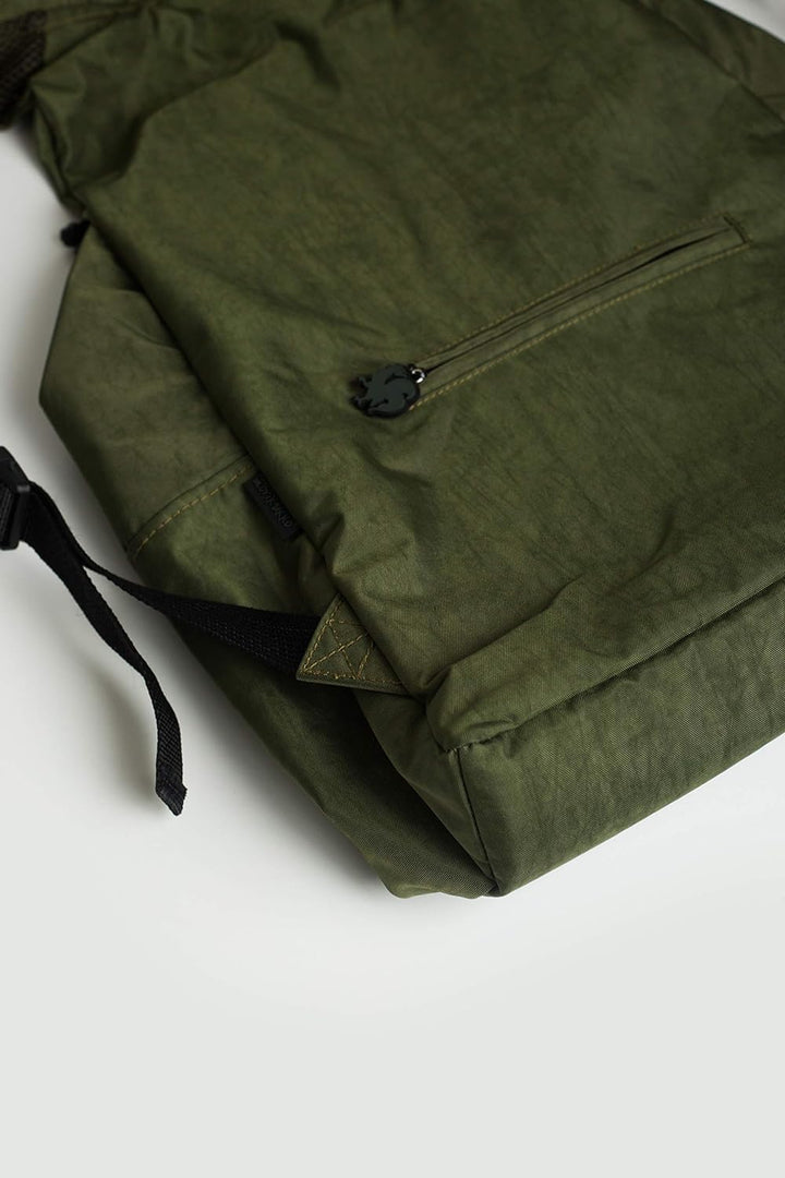 MorikukkoMorikukko Hooded Backpack Kool Green KhakiUnisex-ErwachseneRucksackGrün (Kool Green Khaki)3