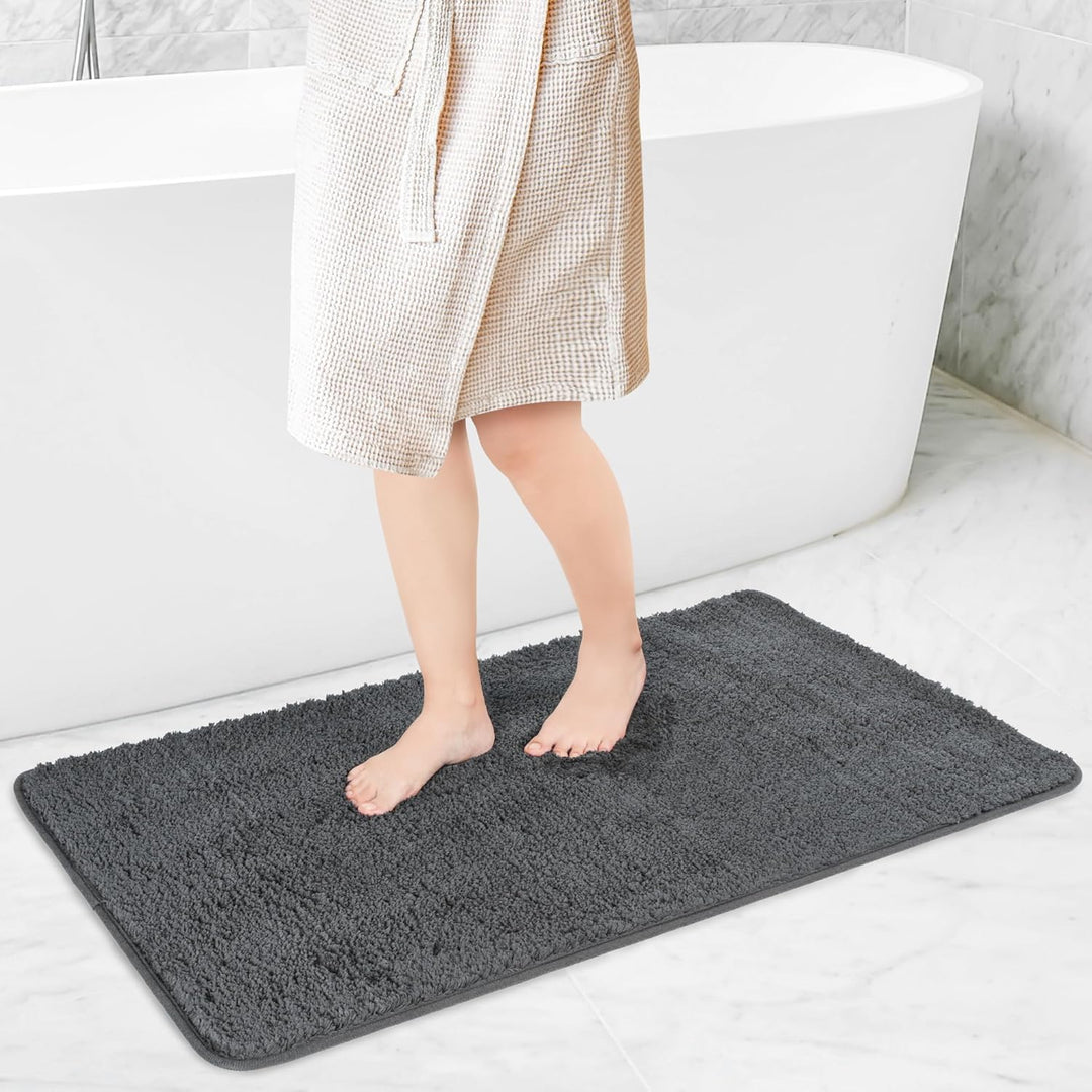 Sentidos Badematten & Badteppiche – Rutschfester, weicher Badteppich, wasserabsorbierend & waschbar,