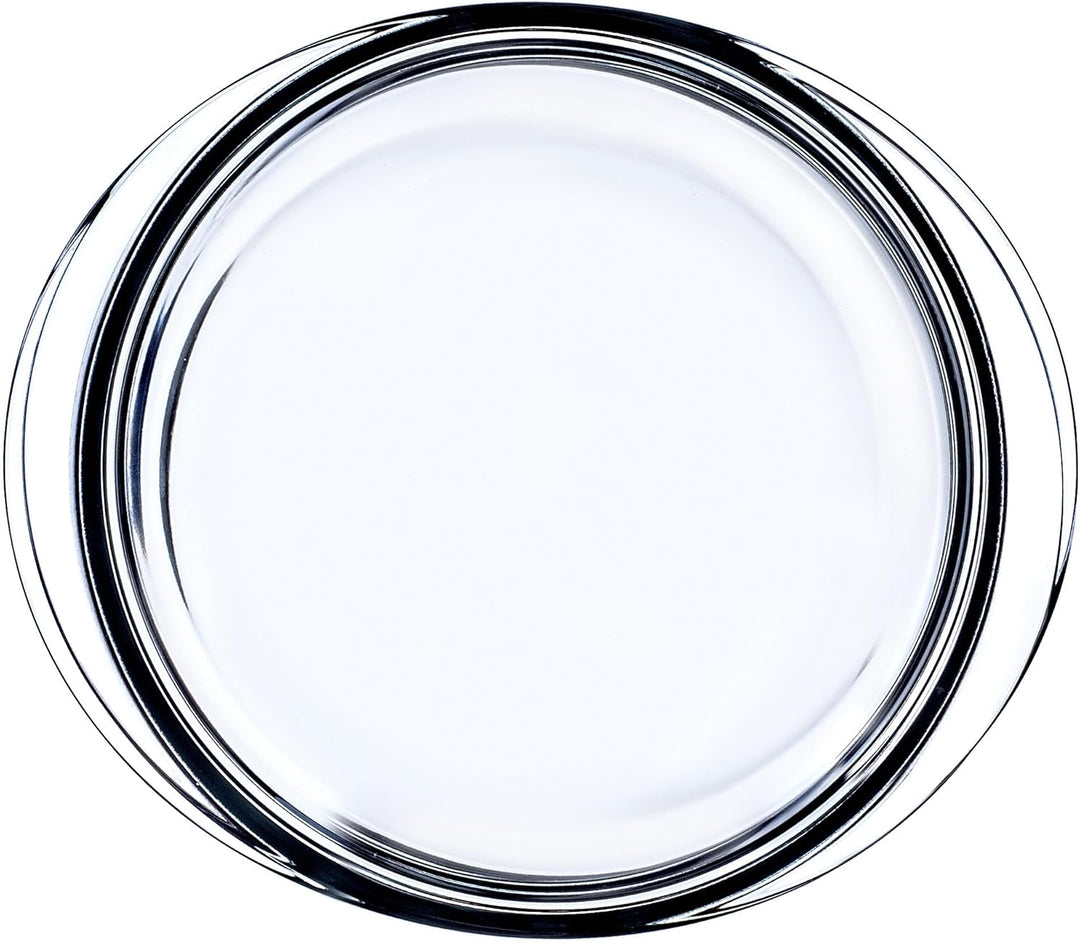 KADAX Auflaufform mit Deckel 2,2L – runde hitzebeständige Glasform, spülmaschinenfest & langlebig –