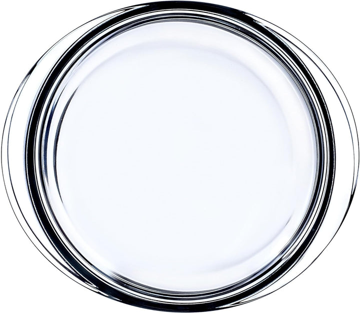 KADAX Auflaufform mit Deckel 2,2L – runde hitzebeständige Glasform, spülmaschinenfest & langlebig –