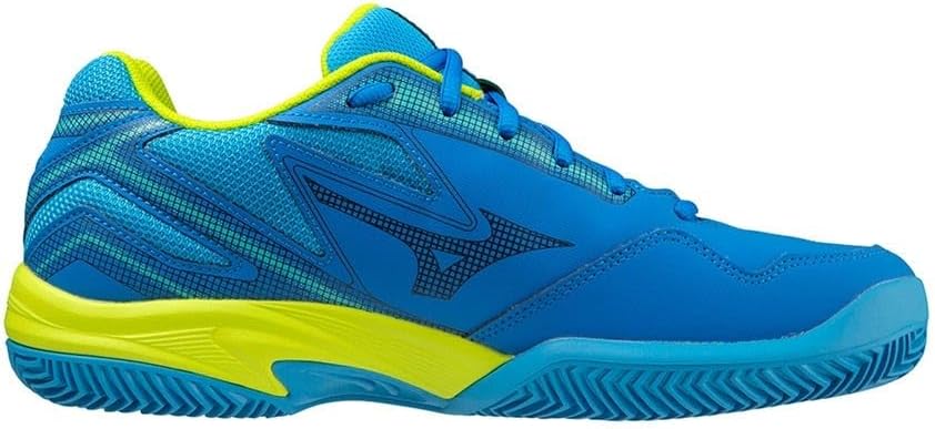 Mizuno Padelschuhe Break Shot 4 Padel 41 EU Peace Blue Acid Lime Dresden Blue, 41 EU Peace Blue Acid