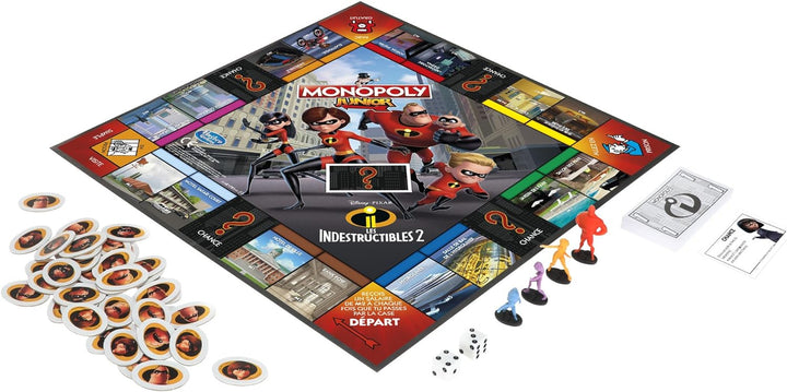Monopoly – Spiel Junior Unzerstörbares – Gesellschaftsspiel – E1781