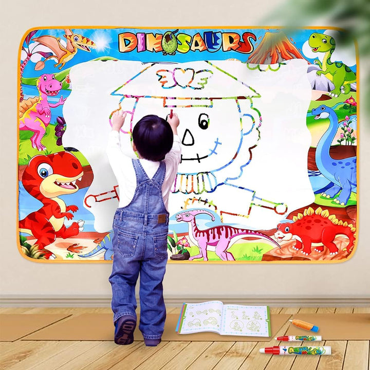 ALLCELE Wasser Doodle Matte Kinder ab 1 2 3 4 5 6 7 Jahre, Jungen Madchen Kinder Geschenke für Spiel