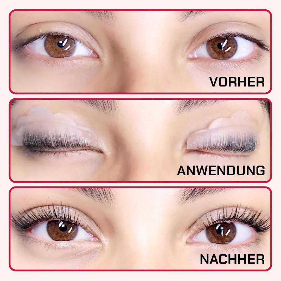 P-Beauty 2025 SET Wimpernlifting & Augenbrauenlifting mit Glue Balm - Laminierungs Kit für Schwung &