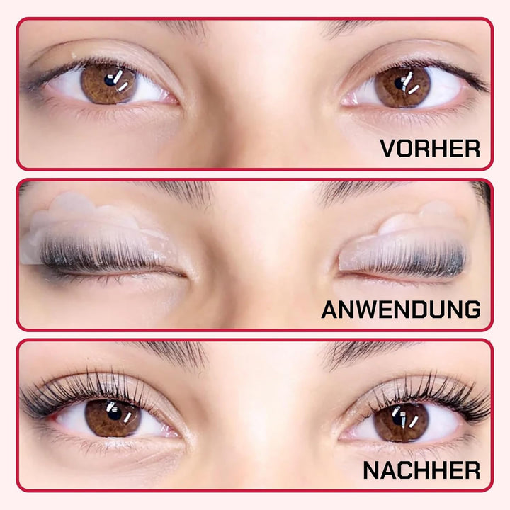 P-Beauty 2025 SET Wimpernlifting & Augenbrauenlifting mit Glue Balm - Laminierungs Kit für Schwung &