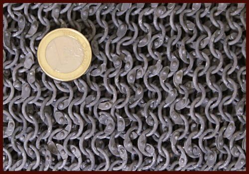Ulfberth Kettenhemd, Hauberk, Aluminium vernietet, ID 8 mm ARR, M