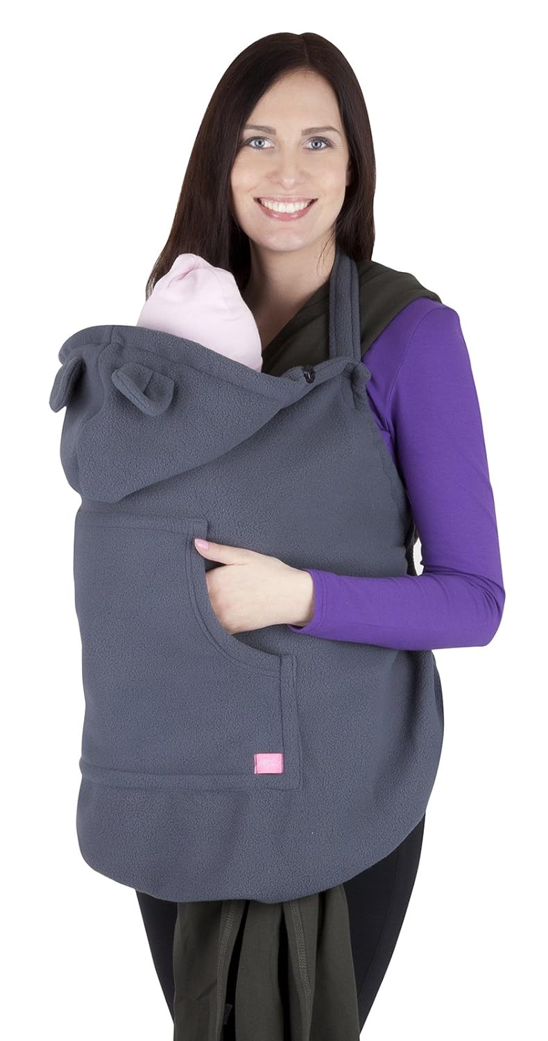 Mija - Tragecover, Universal Bezug für Baby Carrier/Tragetücher/Cape 4022 (Graphite), Graphite