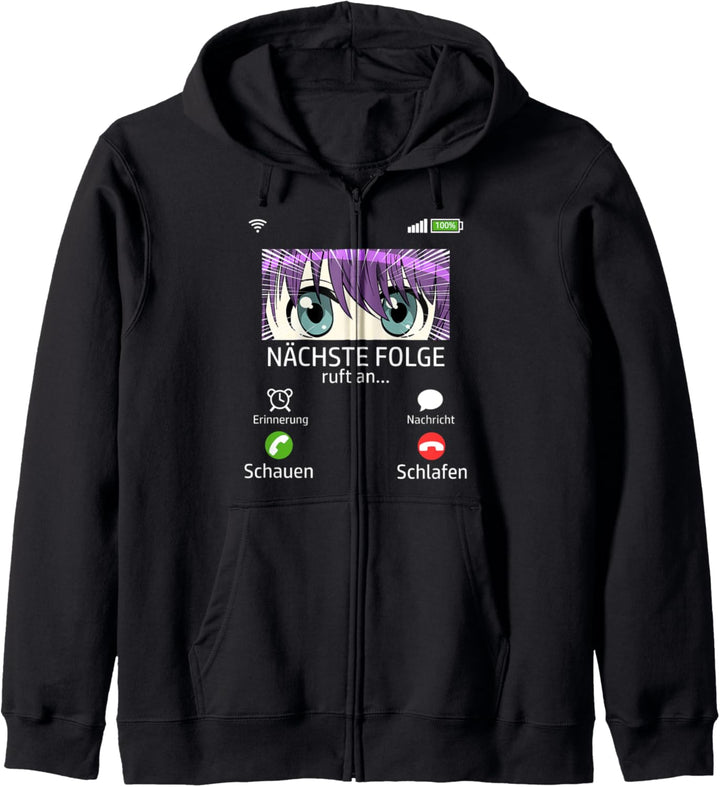 Manga ruft an Anime ruft an Cosplay Nächste Folge ruft an Kapuzenjacke