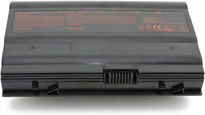 Hubei P750BAT-8 Laptop Akku Kompatibel mit Clevo P750ZM P751DM P751ZM P770DM P770ZM P771DM P771ZM P7