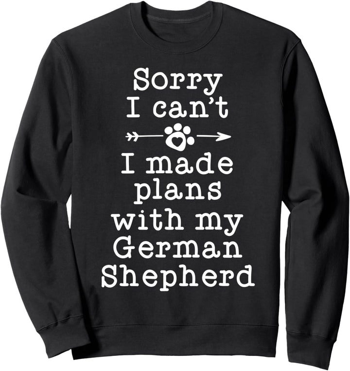 Funny Dog Owner Gifts Women German Shepherd Dog Mama Sweatshirt