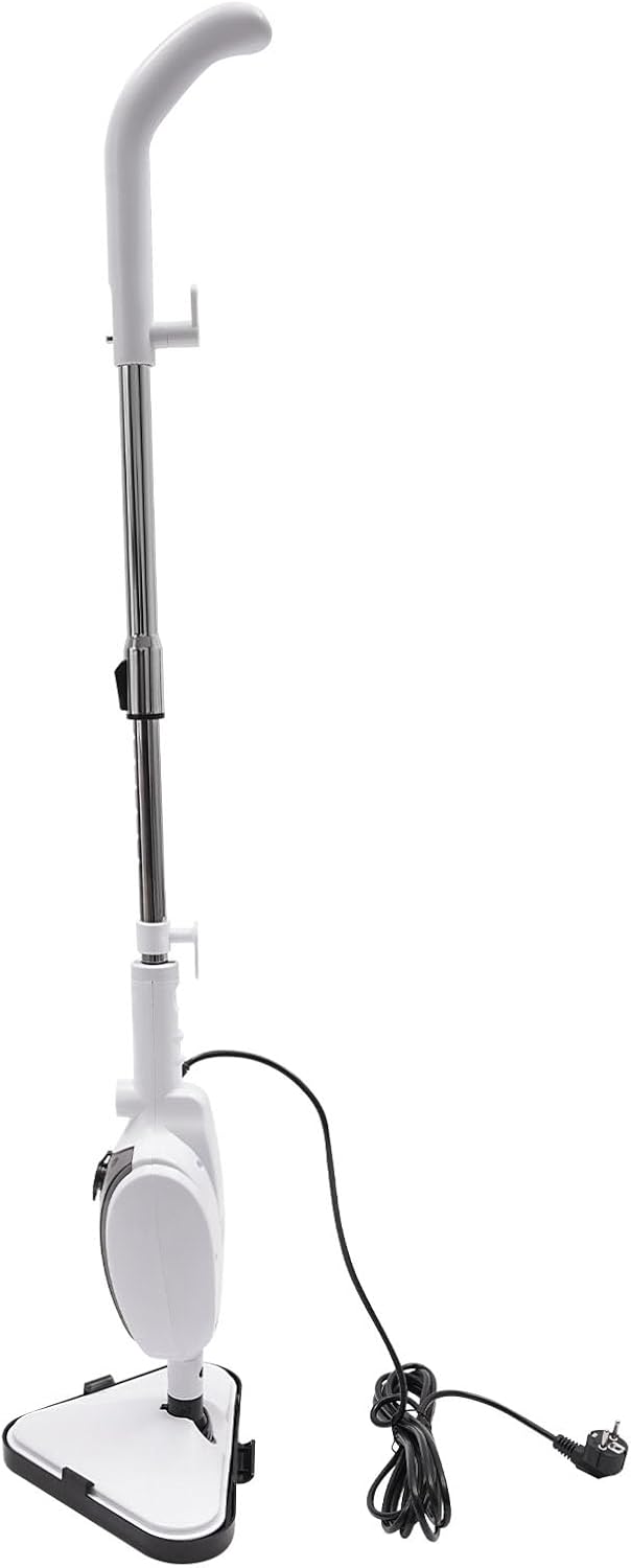 1300W Dampfreiniger mit 12 Aufsätzen 230°C Heissdampf 8 Bar Bodendampfer für Fliesen Holzböden Küche