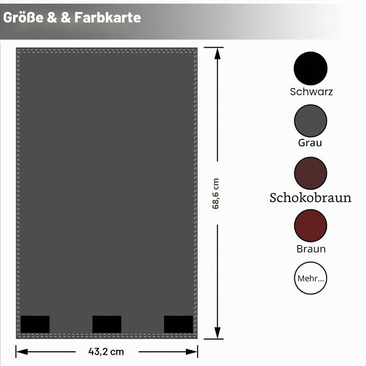 Kopfstützenbezug für Möbel, Kunstleder, Kopfstützenschutz für Rückenlehnen, Vinyl-Kopfschutz, für So