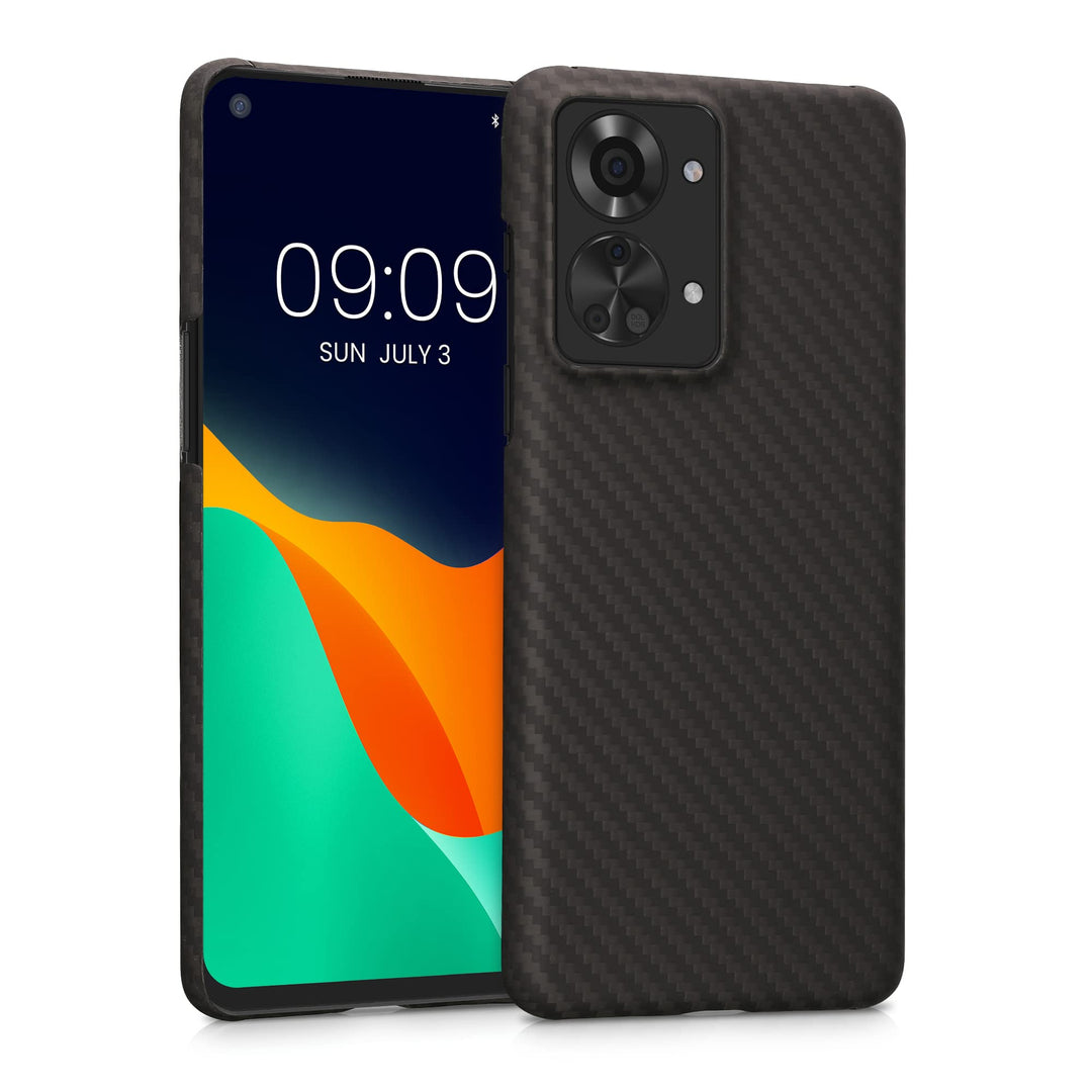 kalibri Schutzhülle kompatibel mit OnePlus Nord 2T 5G - Hülle Aramid - Handy Cover Case Handyhülle S