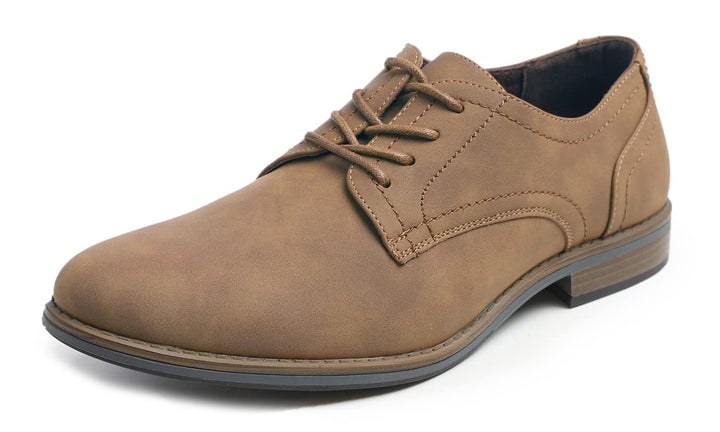 Feversole Men's Classic Dress Marc Herren Anzugschuhe Derby Schnürschuhe Business Schuhe Formale Mod