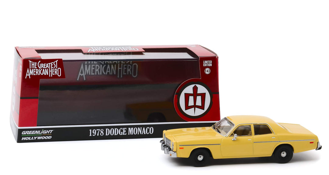 Greenlight 86555 1:43 The Greatest American Hero (1981-83 TV-Serie) - 1978 Dodge Monaco
