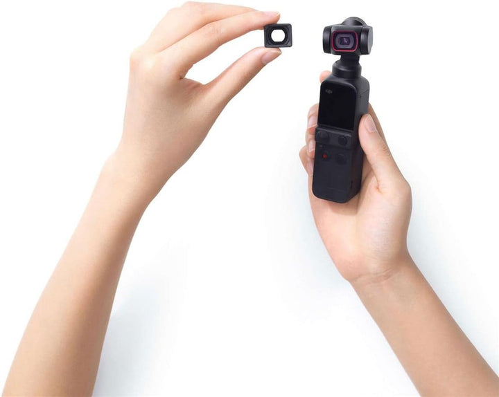 DJI Pocket 2 Weitwinkelobjektiv - Die äquivalente Brennweite erhöht sich auf 15 mm und erfasst einen